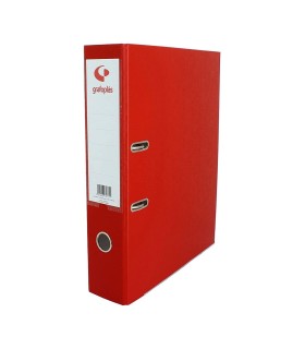 ARCHIVADOR PALANCA TAMAÑO Fº  ROJO 65 GRAFOPLÁS
