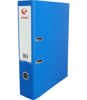 ARCHIVADOR PALANCA TAMAÑO Fº  AZUL 65 GRAFOPLÁS