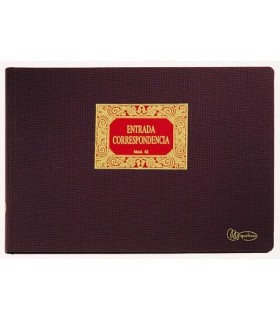 LIBRO Fº ENTRADA CORRESP 100 H