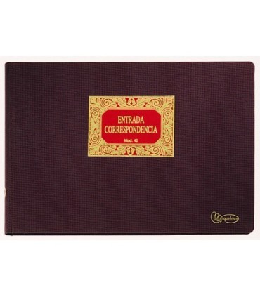 LIBRO Fº ENTRADA CORRESP 100 H