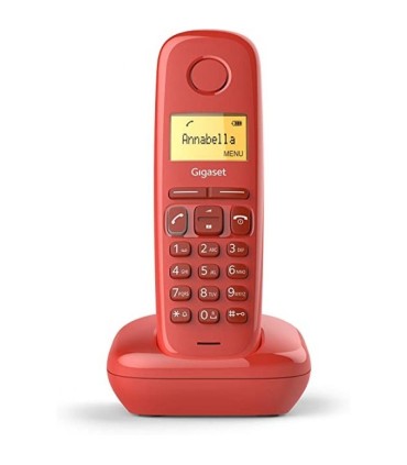 TELEFONO INALAMBRICO GIGASET A170 ROJO