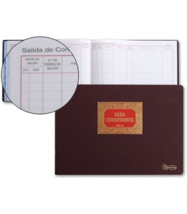 LIBRO SALIDA CORRESPONDENCIA