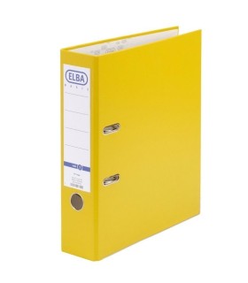 ARCHIVADOR AMARILLO A-4 2 ANILLAS ELBA