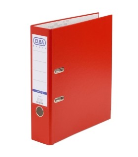 ARCHIVADOR ROJO A-4 2 ANILLAS ELBA