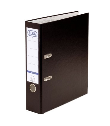 ARCHIVADOR NEGRO A-4 2 ANILLAS ELBA