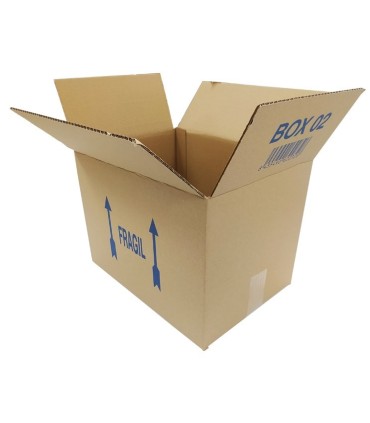 CAJA DE CARTON 35x25x25cm BOX02  CANAL 5 