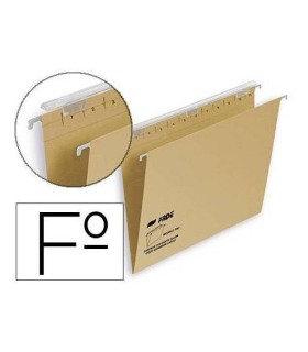 CARPETA COLGANTE KRAFT GIO TAMAÑO FOLIO CON VISOR SUPERIOR