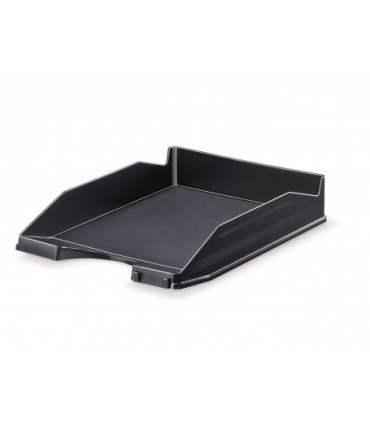 BANDEJA PLÁSTICO APILABLE NEGRA OPACA FAIBO