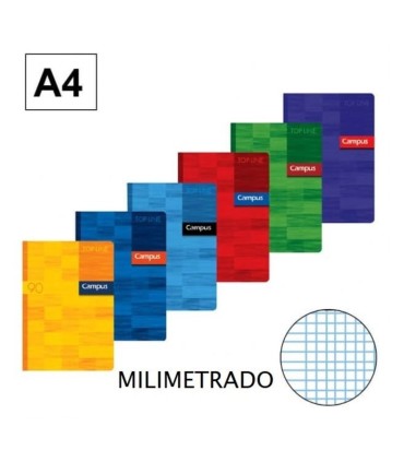 LIBRETA A4 2MM 48 HOJAS CAMPUS