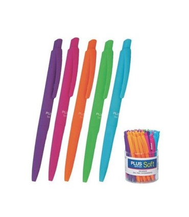 BOLIGRAFO PLUS SOFT ROSA