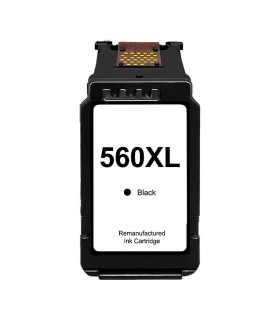 CARTUCHO CANON REMANUFACTURADO PG560XL NEGRO 3712C001 - 3713C001 400 COPIAS