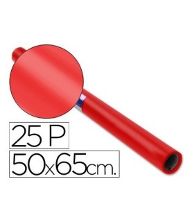ROLLO PAPEL CHAROL ROJO FUERTE
