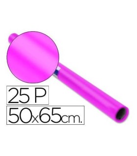 ROLLO PAPEL CHAROL ROSA FUERTE SADIPAL