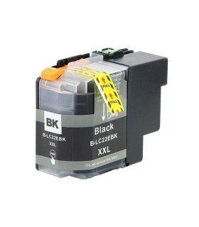 CARTUCHO BM BROTHER COMPATIBLE LC22E NEGRO LC-22EBK 57,6ML