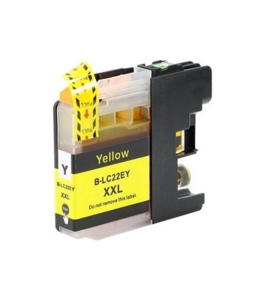 CARTUCHO BM BROTHER COMPATIBLE LC22E AMARILLO LC-22EY 15,6ML