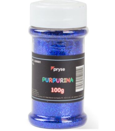 BOTE PURPURINA 100G AZUL
