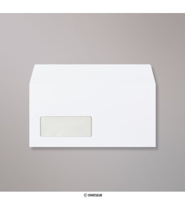 SOBRE AMERICANO CON VENTANA PACK DE 25 UNIDADES