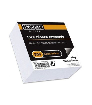 INGRAF OFFICE TACO NOTAS ENCOLADO 500 H 100x100
