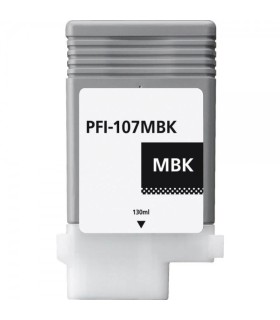 CARTUCHO BM CANON COMPATIBLE PFI107 MBK NEGRO MATE 130ML