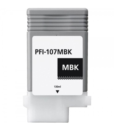 CARTUCHO BM CANON COMPATIBLE PFI107 MBK NEGRO MATE 130ML 