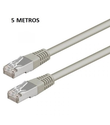 LATIGUILLO DE RED NANOCABLE 10 20 0405 - RJ45 - UTP - CAT6 - 5 METROS - GRIS