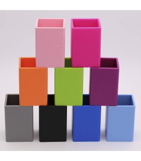 CUBILETE PORTA LAPICES SILICONA SURTIDO