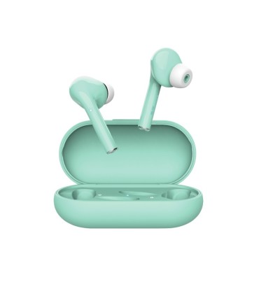 AURICULARES INALAMBRICOS TRUST NIKA TURQUESA - AUTONOMIA HASTA 16 HORAS - ESTUCHE DE CARGA