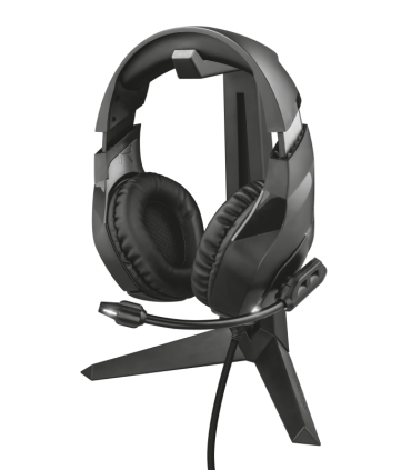 SOPORTE UNIVERSAL PARA AURICULARES TRUST GAMING GXT 260 CENDOR NEGRO - EVITA DEFORMACIONES