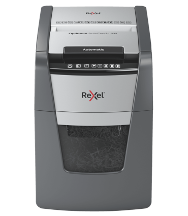 DESTRUCTORA REXEL OPTIMUN AUTOFEED 90X - CORTE PARTICULAS P-4 - AUTOALIMENTACION 90 HOJAS
