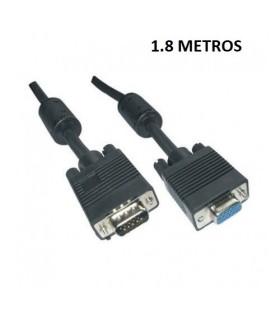 CABLE VGA 15MACHO-15HEMBRA 1,8 METROS