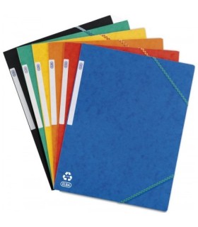 CARPETA CARTON GOMA SOLAPA ELBA VIOLETA