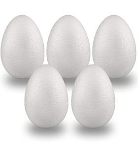 HUEVOS POLIESPAM 40mm 8 PIEZAS