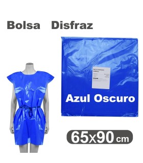BOLSA DISFRAZ 65X90 cm AZUL OSCURO NIEFENVER