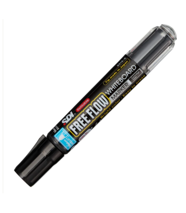 ROTULADOR PIZARRA BLANCA NEGRO FREE FLOW