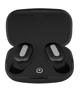 AURICULARES INALAMBRICOS MOBILE+ MB-EPI14 TWS ESTEREO NEGROS CON ESTUCHE DE CARGA