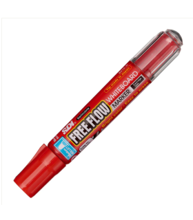 ROTULADOR PIZARRA BLANCA ROJO FREE FLOW