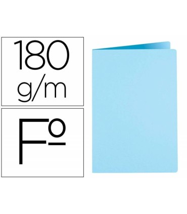 SUBCARPETA AZUL 180 GRS FABRISA