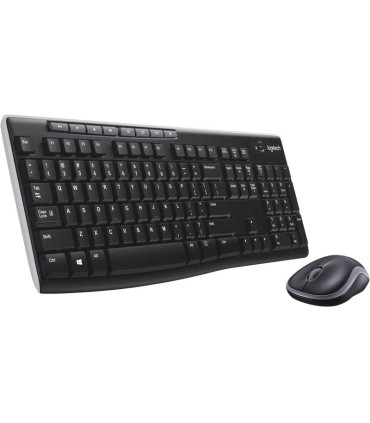 TECLADO Y RATON INALAMBRICOS LOGITECH DESKTOP MK270 NEGRO 2 4GHZ USB