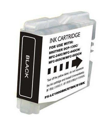 CARTUCHO BROTHER COMPATIBLE LC1000 - 970XL NEGRO 36ml 
