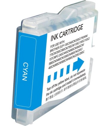 CARTUCHO BROTHER COMPATIBLE LC1000 - 970XL CYAN 26 6ml 