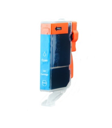 CARTUCHO CANON COMPATIBLE CLI521 CYAN 2934B001 9ml 