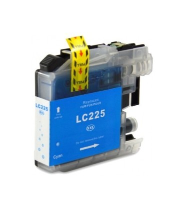 CARTUCHO BM BROTHER COMPATIBLE LC225XL CYAN LC225XLC 15,6ML 