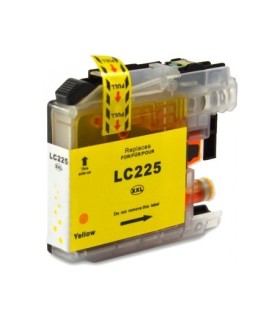 CARTUCHO BM BROTHER COMPATIBLE LC225XL AMARILLO LC225XLY 15,6ML