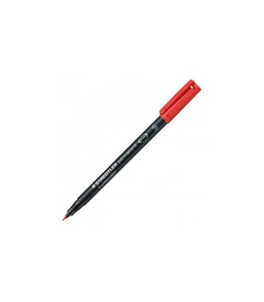 ROTULADOR PERMANENTE STAEDTLER ROJO PUNTA S