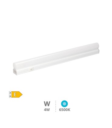 REGLETA LED ELECTRONICA BELO GSC T5 310mm 4W LUZ BLANCA 6500K 380 LUMENES