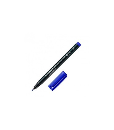 ROTULADOR PERMANENTE STAEDTLER AZUL PUNTA F