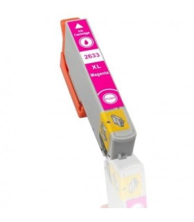 CARTUCHO BM EPSON COMPATIBLE T2633 (26XL) MAGENTA C13T26334012-C13T26134012 13,8ML