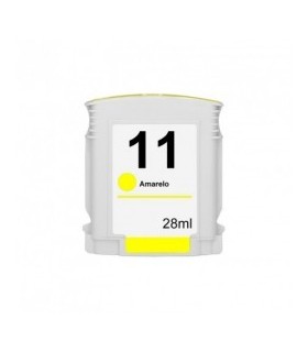CARTUCHO BM HP REMANUFACTURADO 11 AMARILLO C4838A 28ML