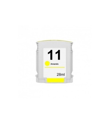 CARTUCHO BM HP REMANUFACTURADO 11 AMARILLO C4838A 28ML 