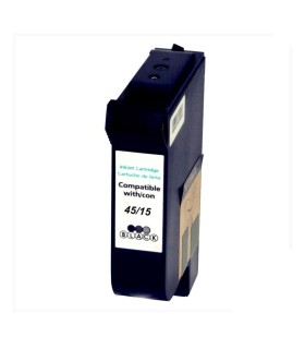 CARTUCHO HP COMPATIBLE 15 - 45 NEGRO 51645AE - C6615DE 40ML